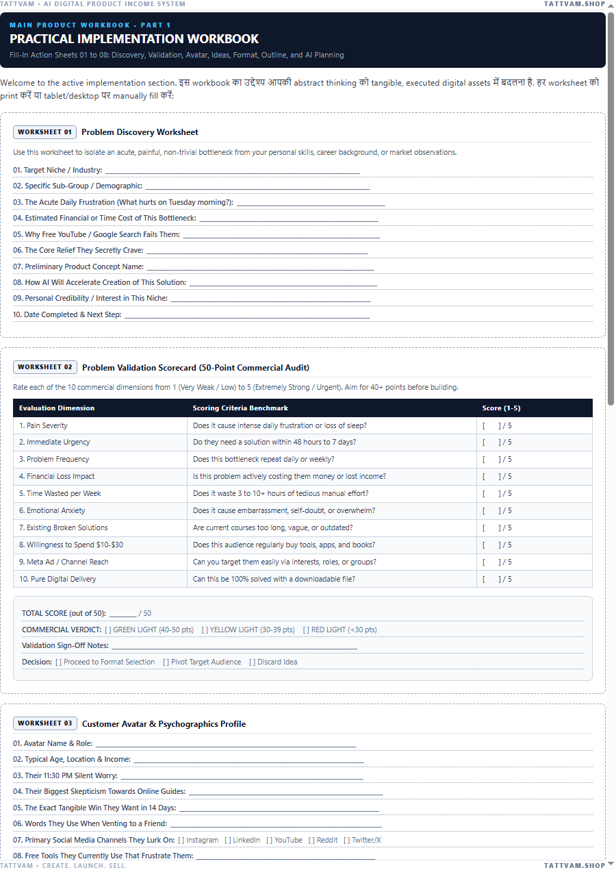 Validation Worksheet Preview